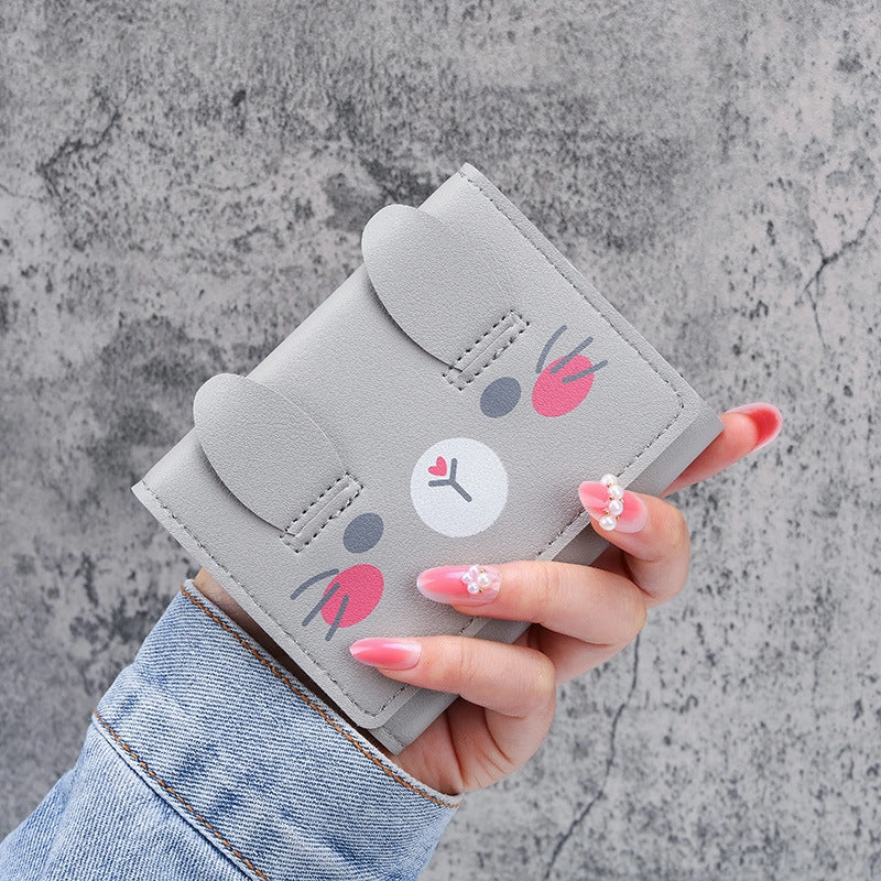 Simple buckle change purse
