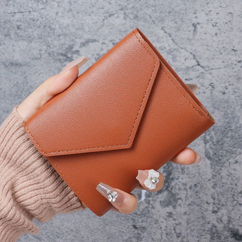 Simple wallet card bag female