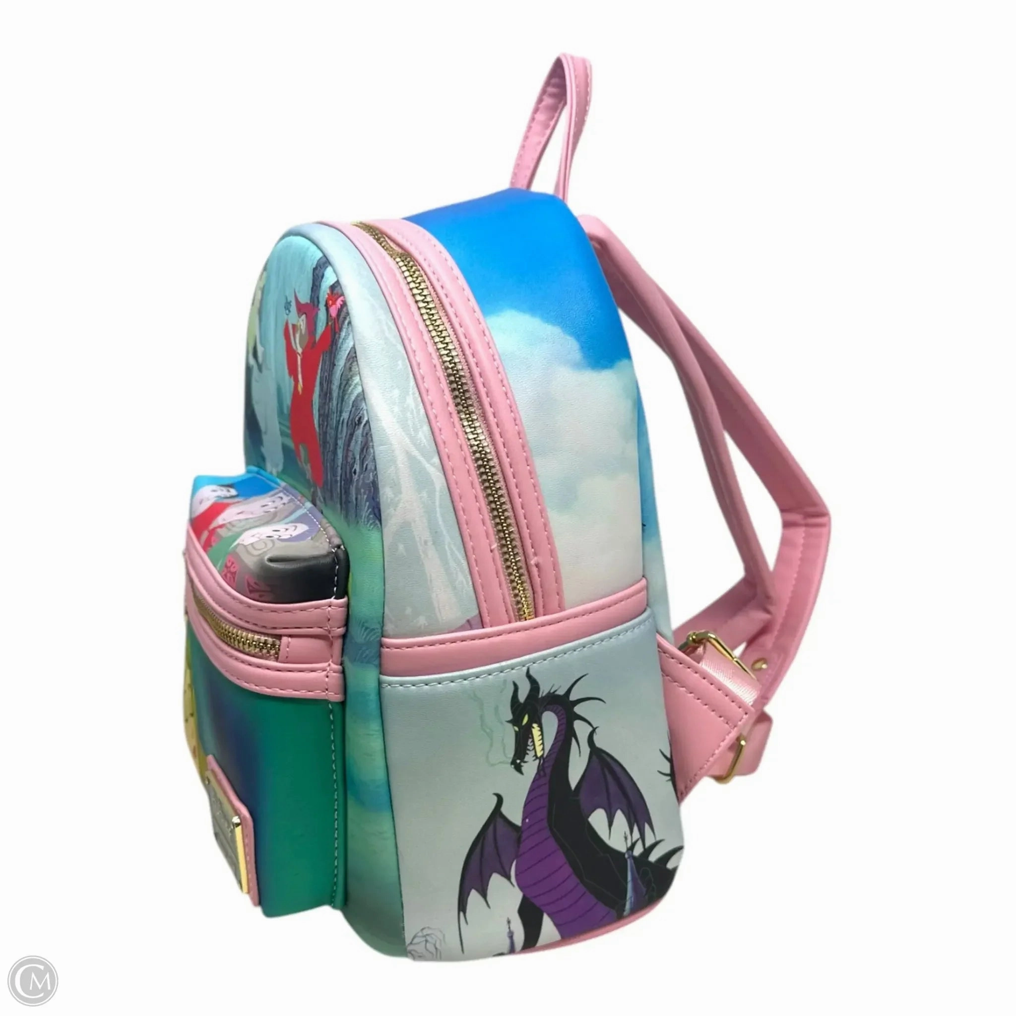 Sleeping Beauty Princess Scenes Mini Backpack By Disney X Loungefly, Size: Medium