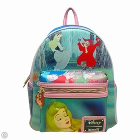 Sleeping Beauty Princess Scenes Mini Backpack By Disney X Loungefly, Size: Medium
