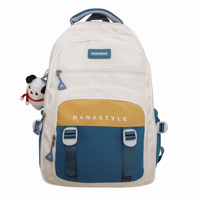 Student large capacity spine protection decompression backpack