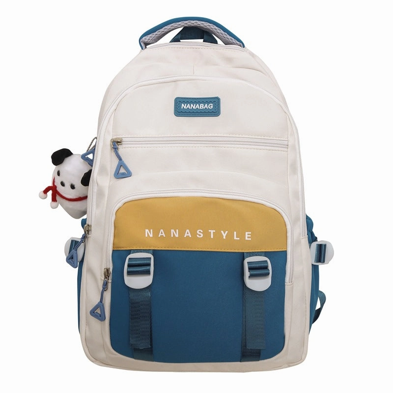 Student large capacity spine protection decompression backpack