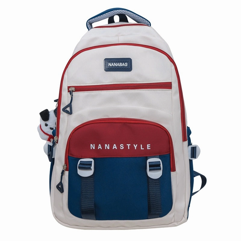 Student large capacity spine protection decompression backpack
