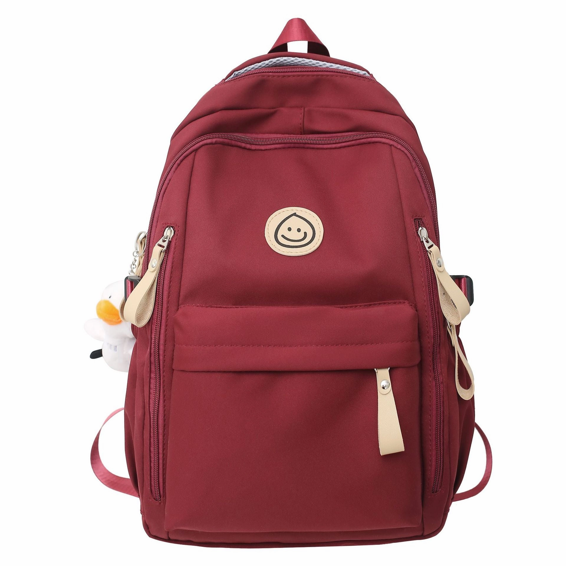 Student school bag casual multi-pocket backpack