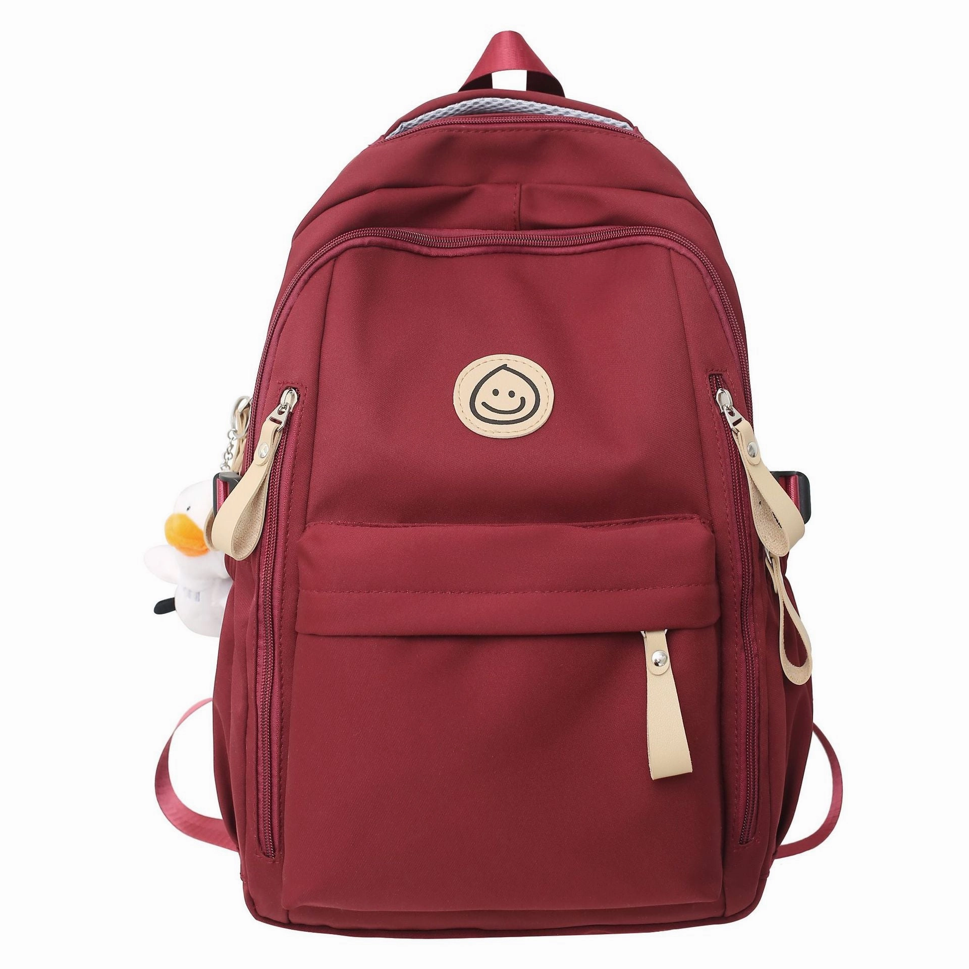 Student school bag casual multi-pocket backpack