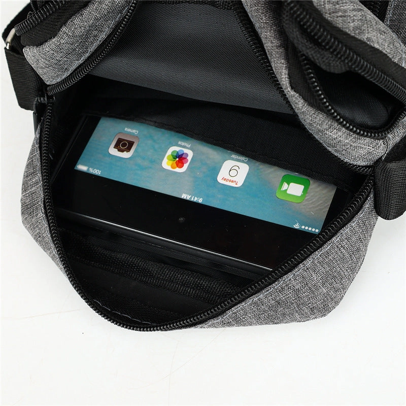 Stylish and simple shoulder bag men's crossbody backpack