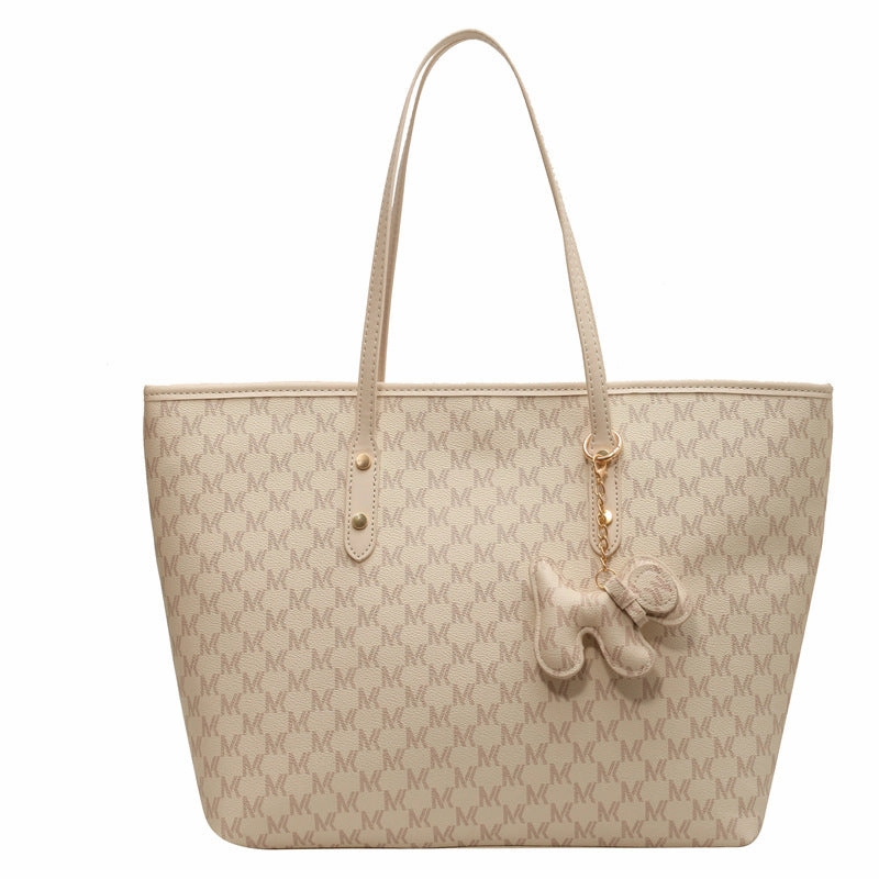 Summer new fashionable large-capacity printed shoulder bag