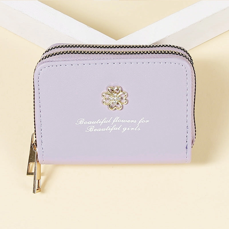 Sunflower print wallet