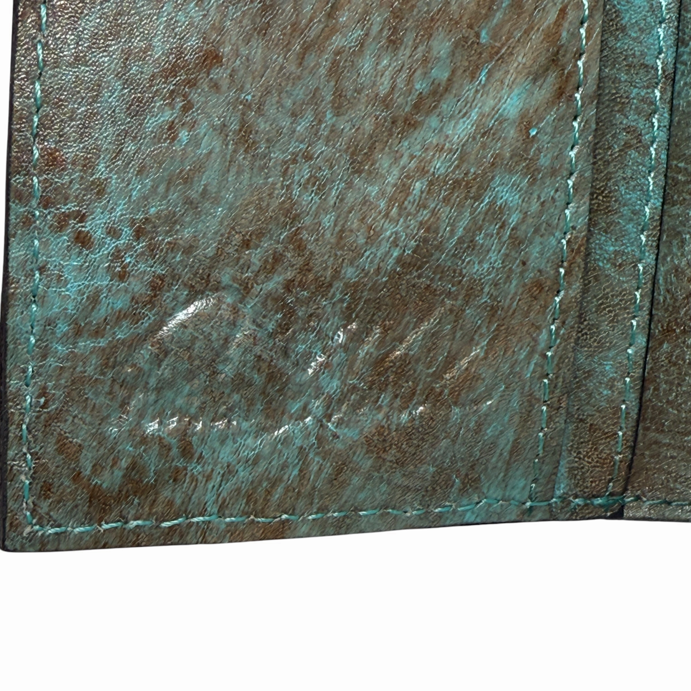 Terresa Tooled Leather Wallet Designer By Patricia Nash, Size: Large