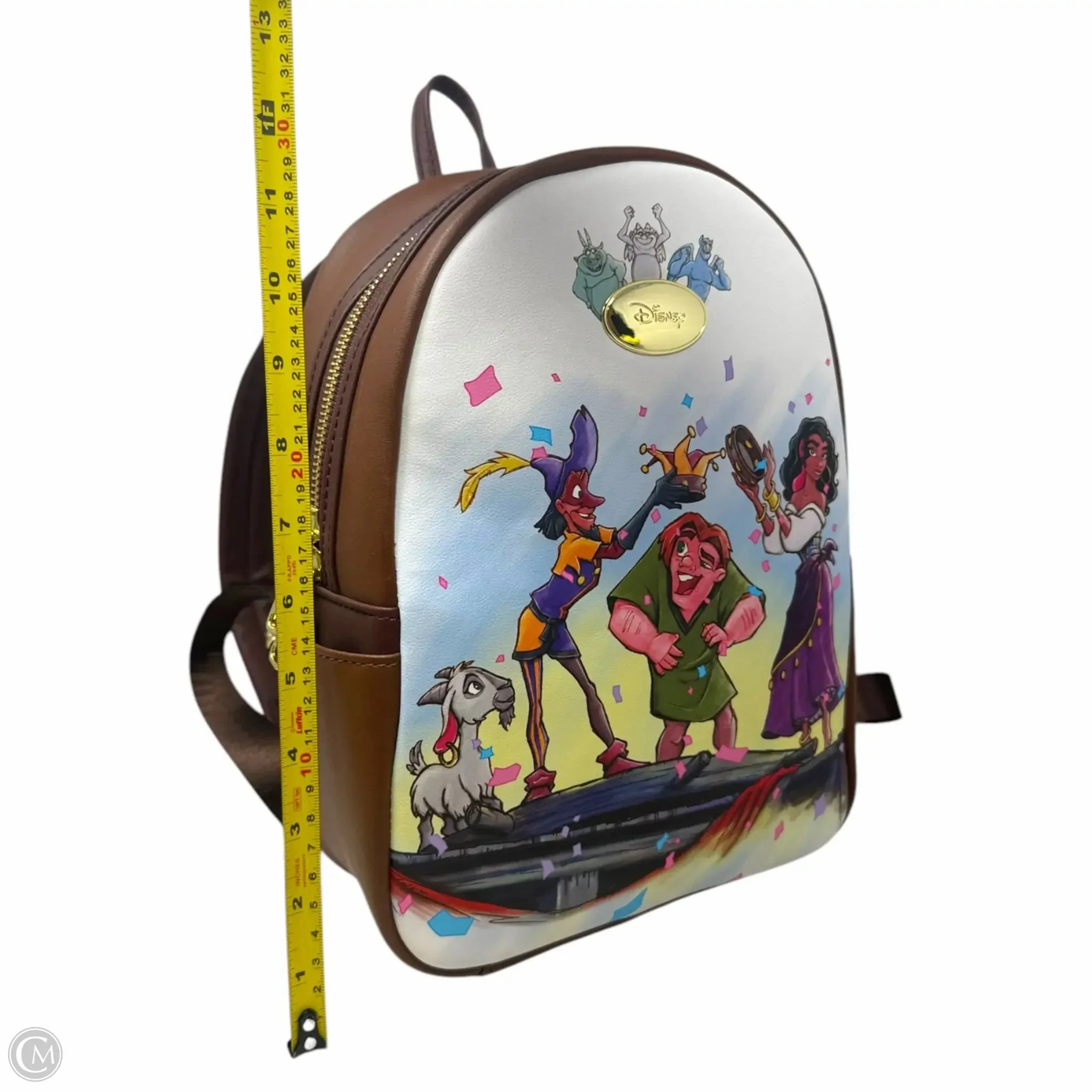 The Hunchback of Notre Dame Festival Of Fools Mini Backpack By Disney X Loungefly, Size: Medium