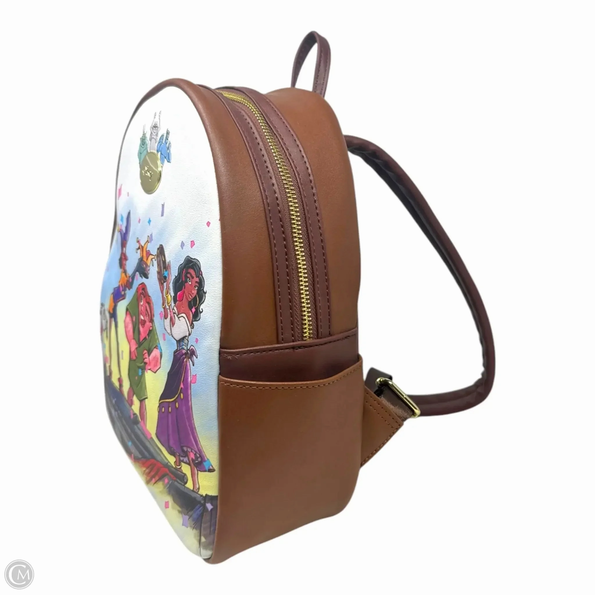 The Hunchback of Notre Dame Festival Of Fools Mini Backpack By Disney X Loungefly, Size: Medium
