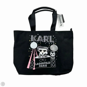 Tote Designer By Karl Lagerfeld, Size: Large