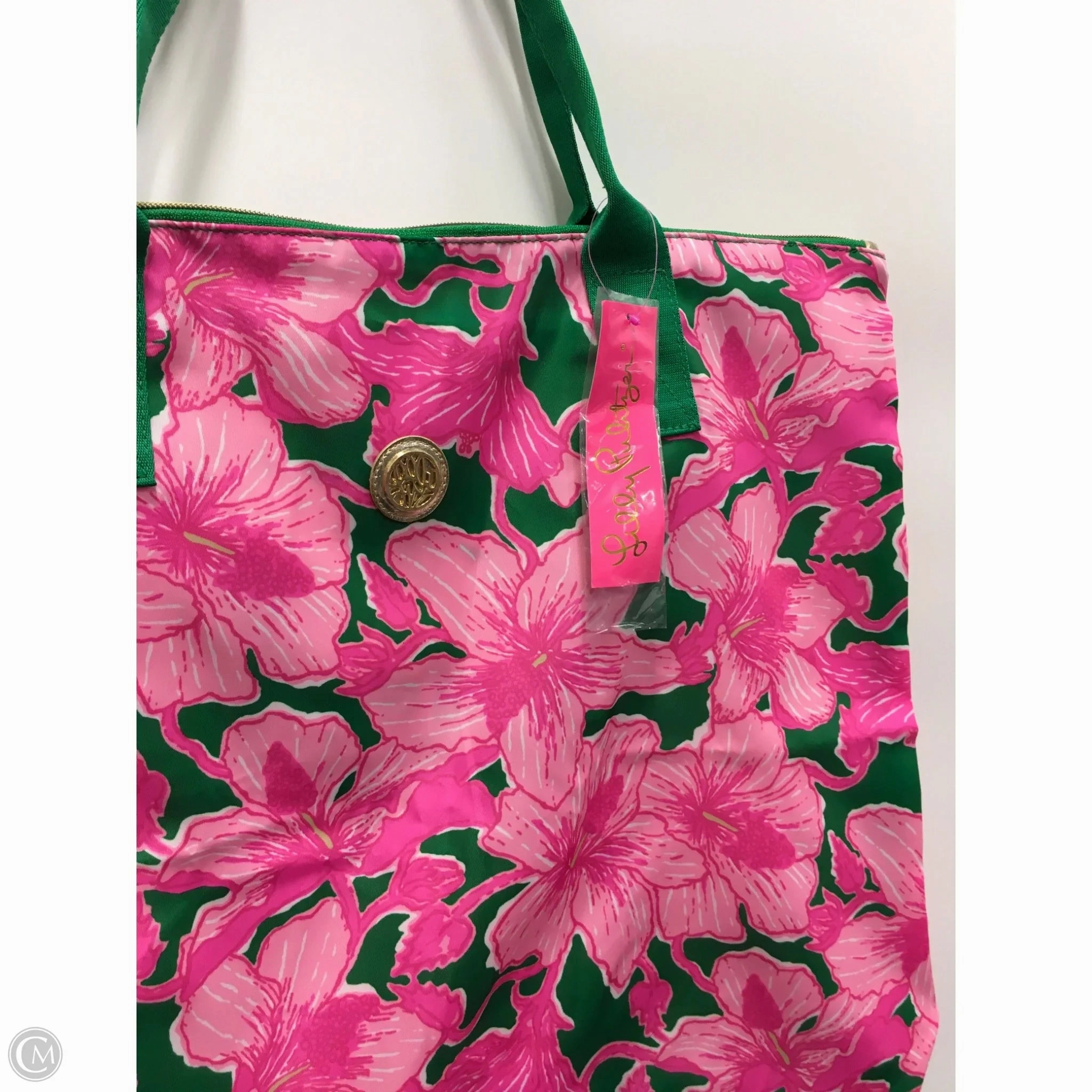 Tote Designer By Lilly Pulitzer, Size: Medium