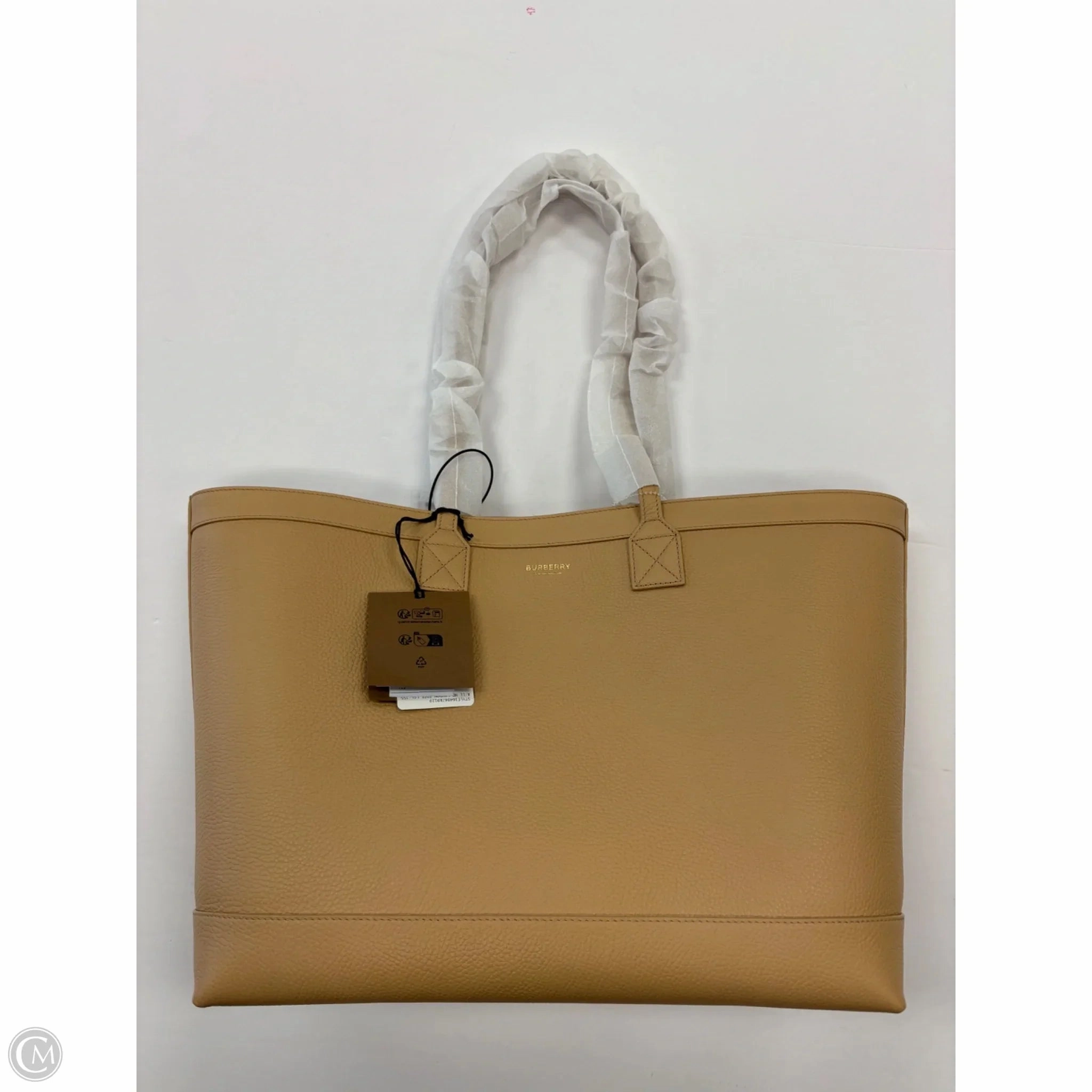 Tote Luxury Designer By Burberry, Size: Large