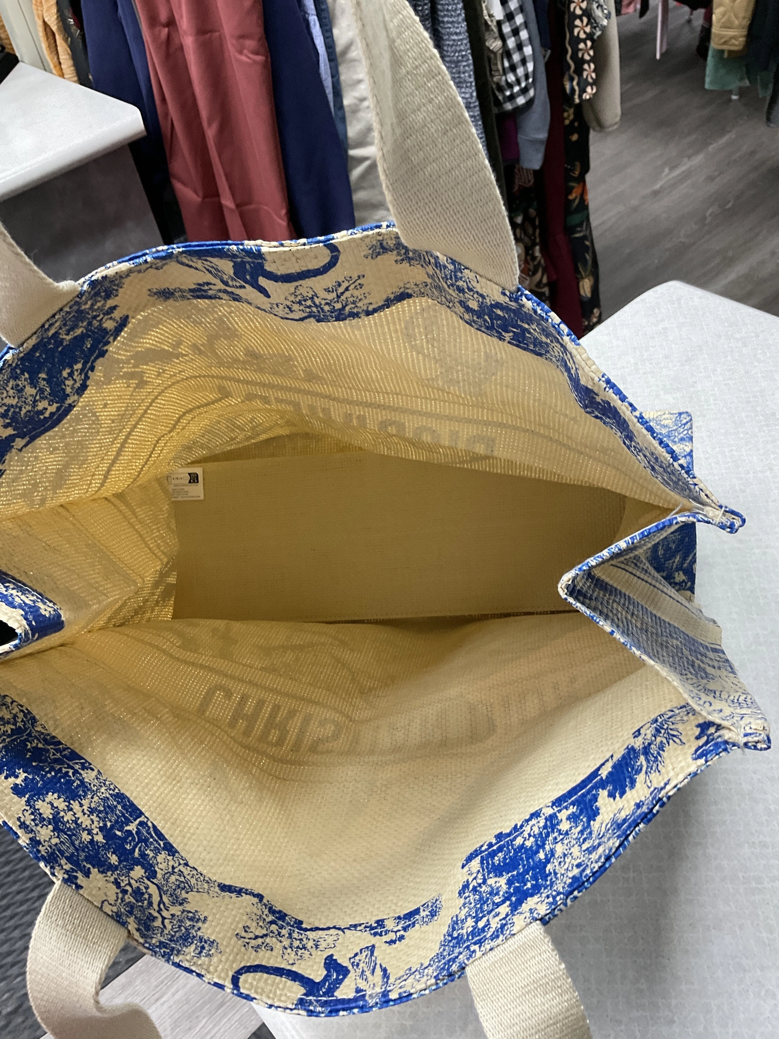 Tote Luxury Designer By Dior  Size: Large