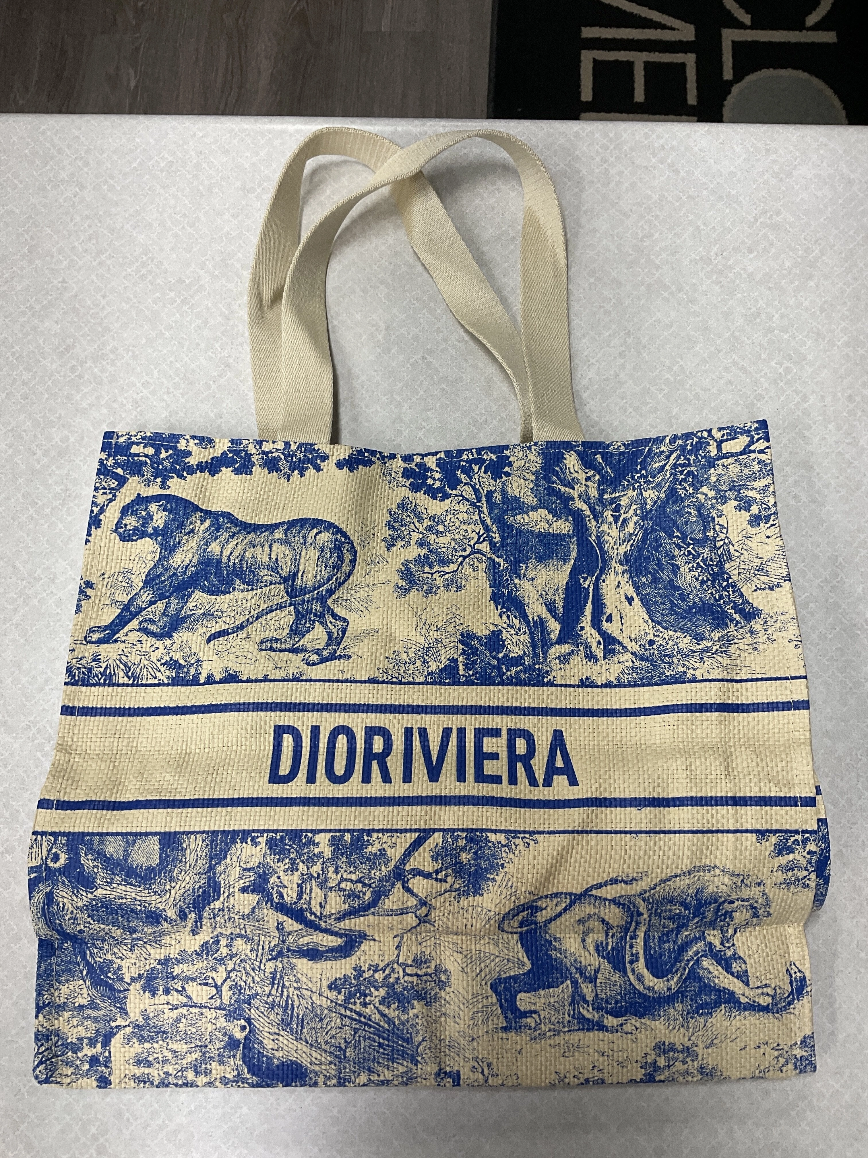 Tote Luxury Designer By Dior  Size: Large