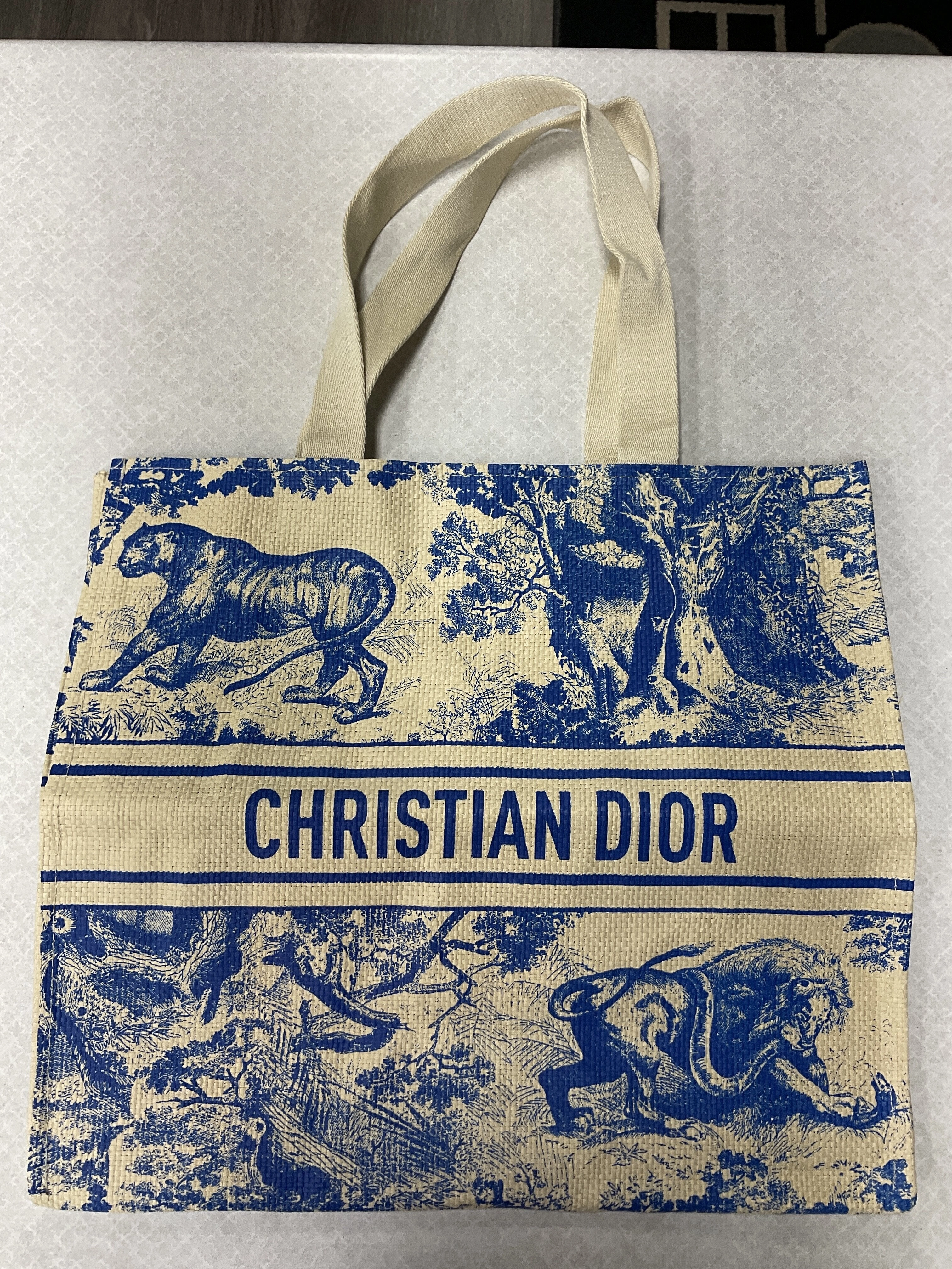 Tote Luxury Designer By Dior  Size: Large