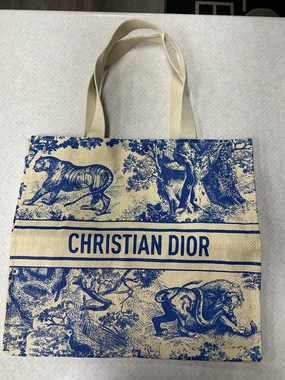 Tote Luxury Designer By Dior  Size: Large