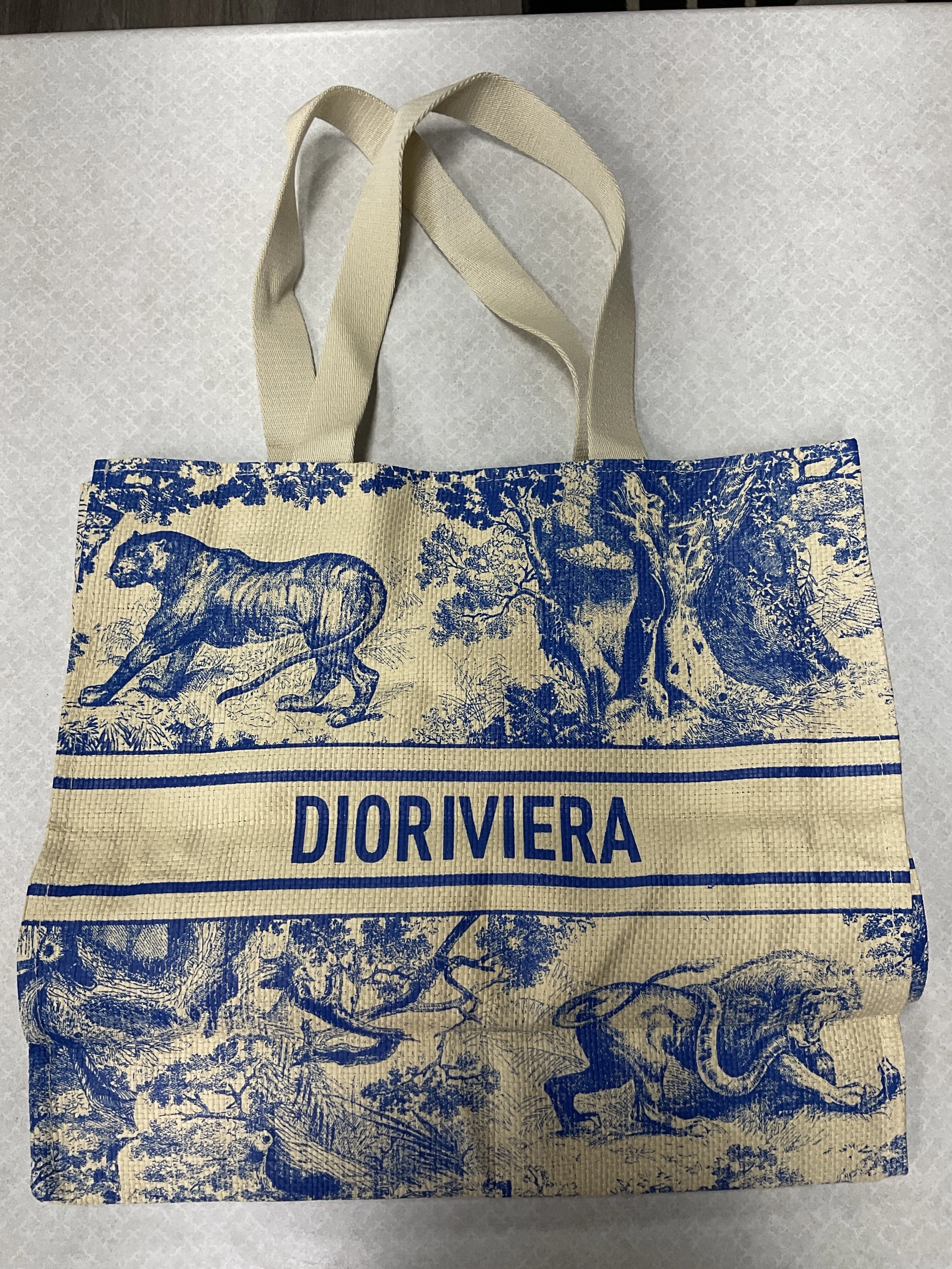 Tote Luxury Designer By Dior  Size: Large