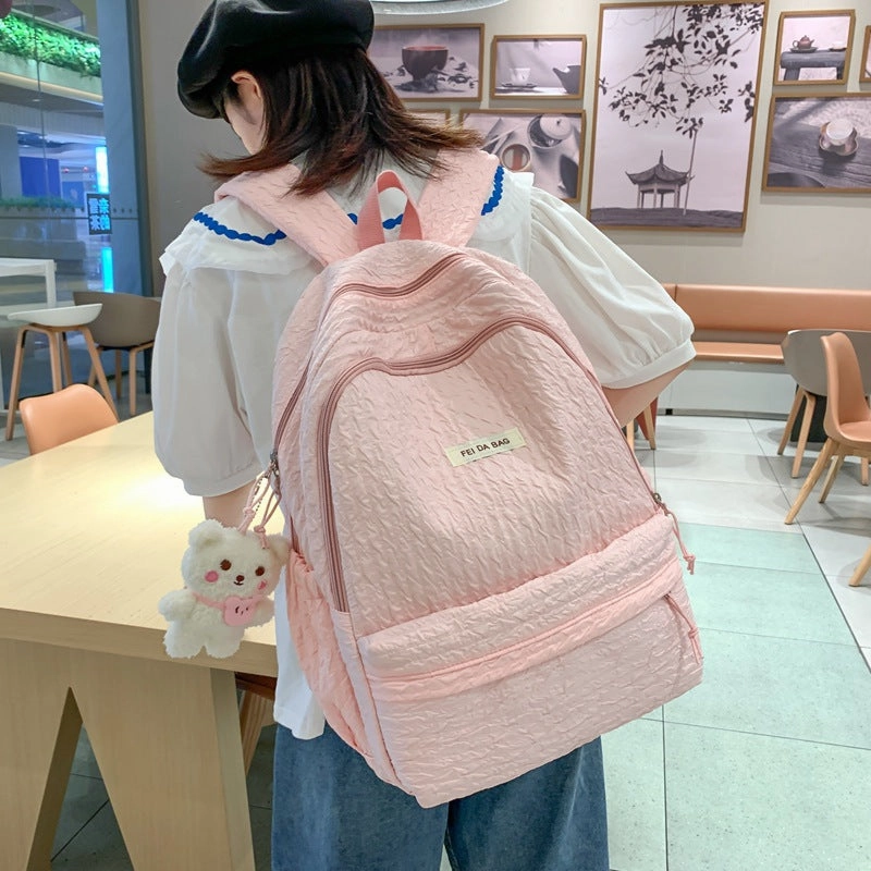 Travel backpack for middle school students