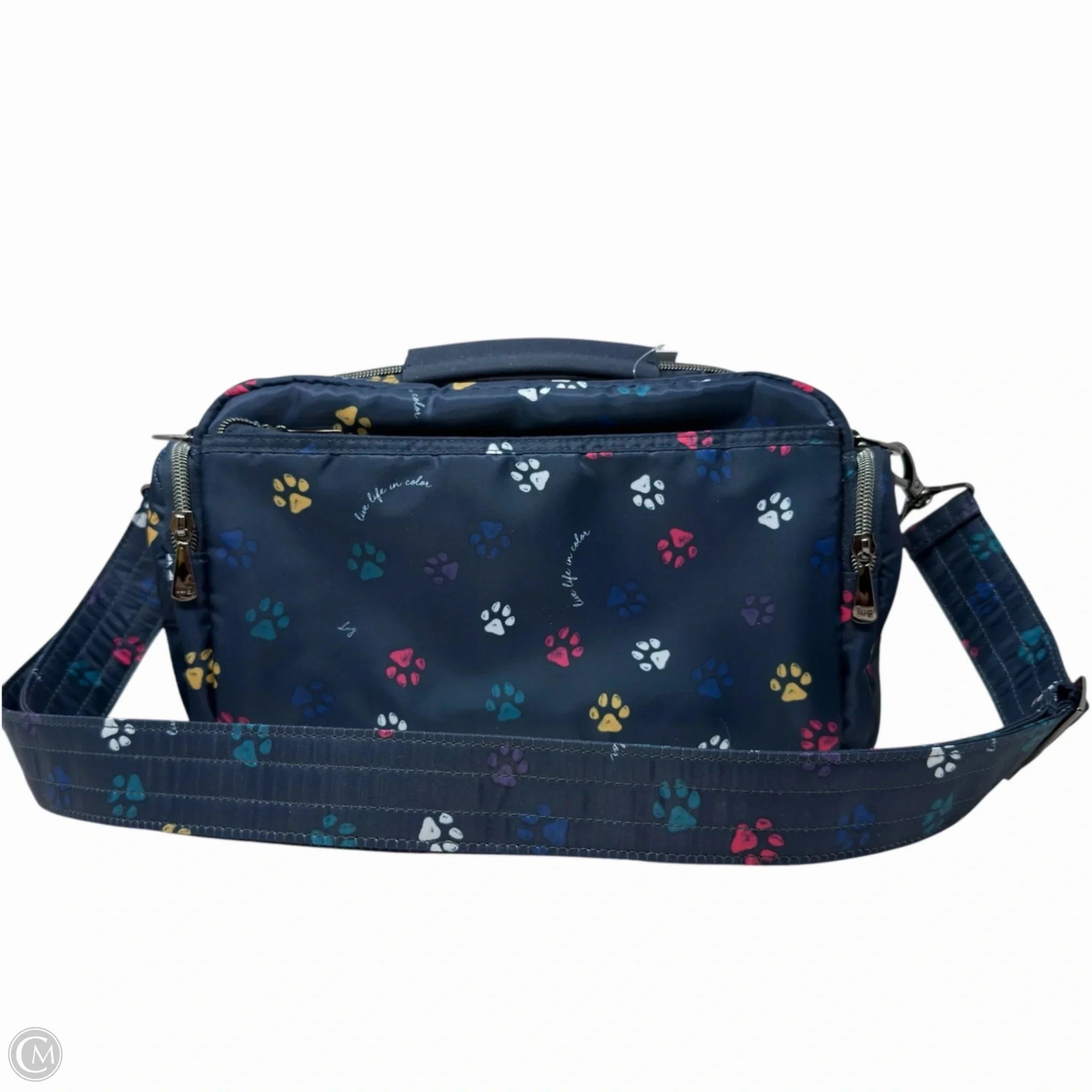 Trolley 2Crossbody Bag By Lugg, Size: Medium