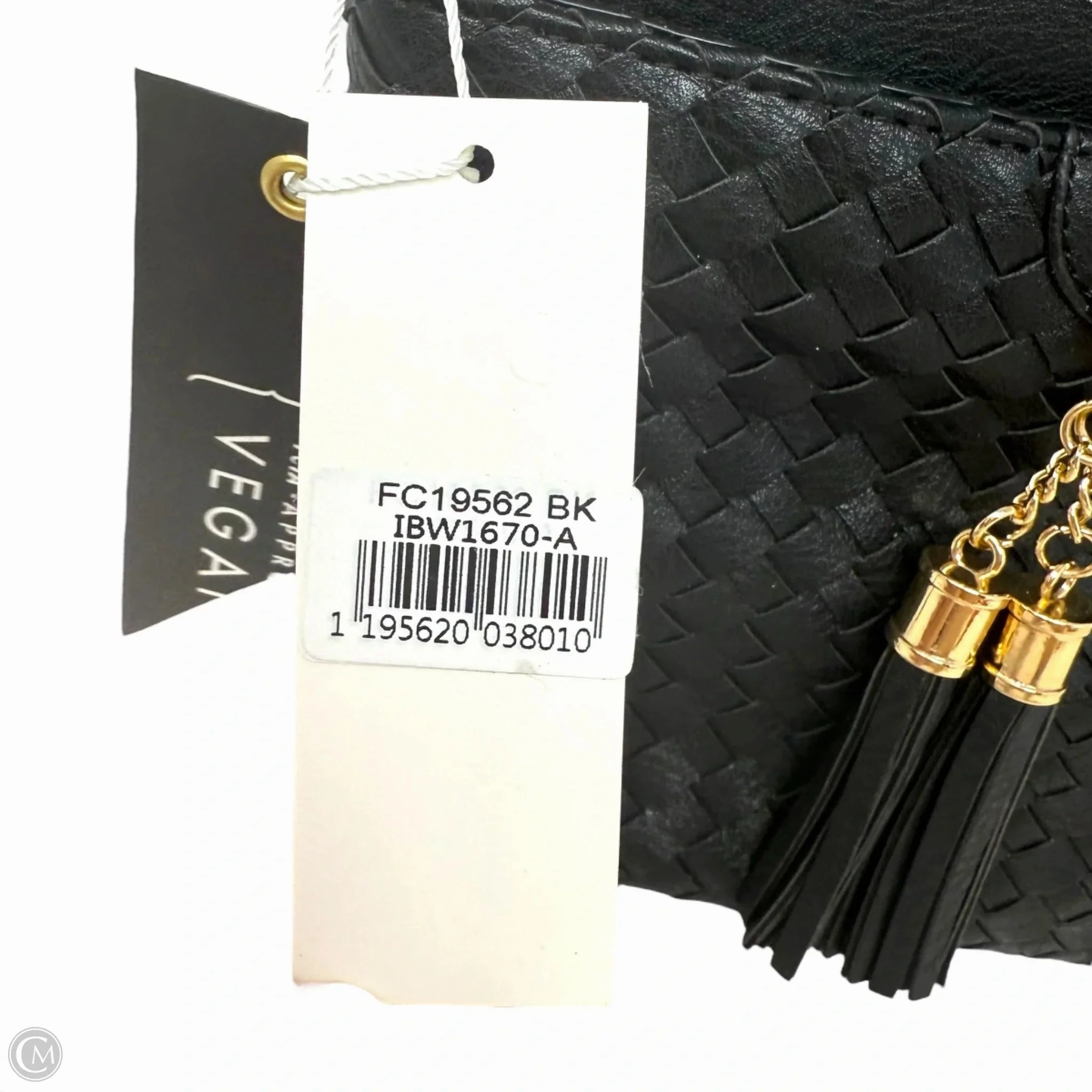 Vegan Leather Crossbody By Poppi, Size: Medium