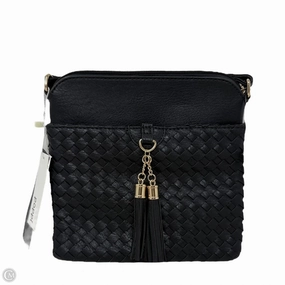 Vegan Leather Crossbody By Poppi, Size: Medium