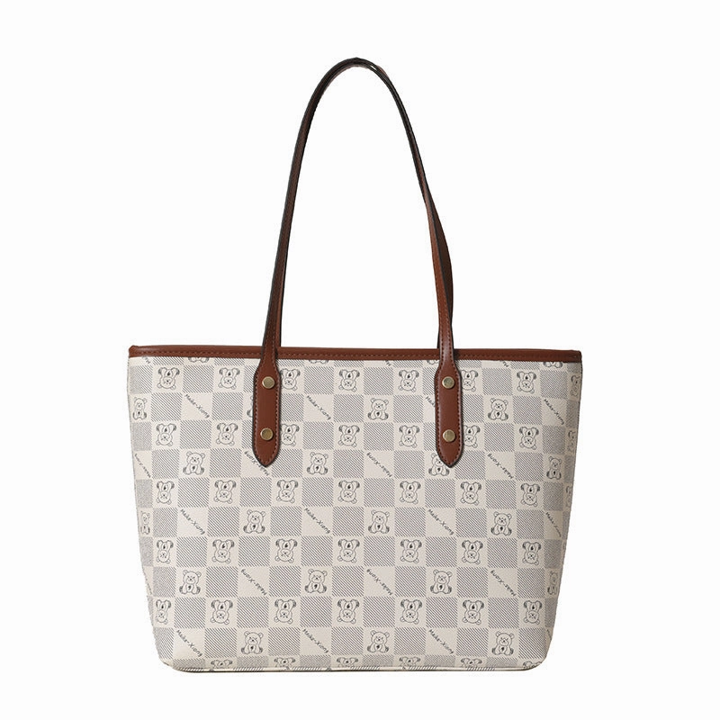 Vintage tote bag women's handbag