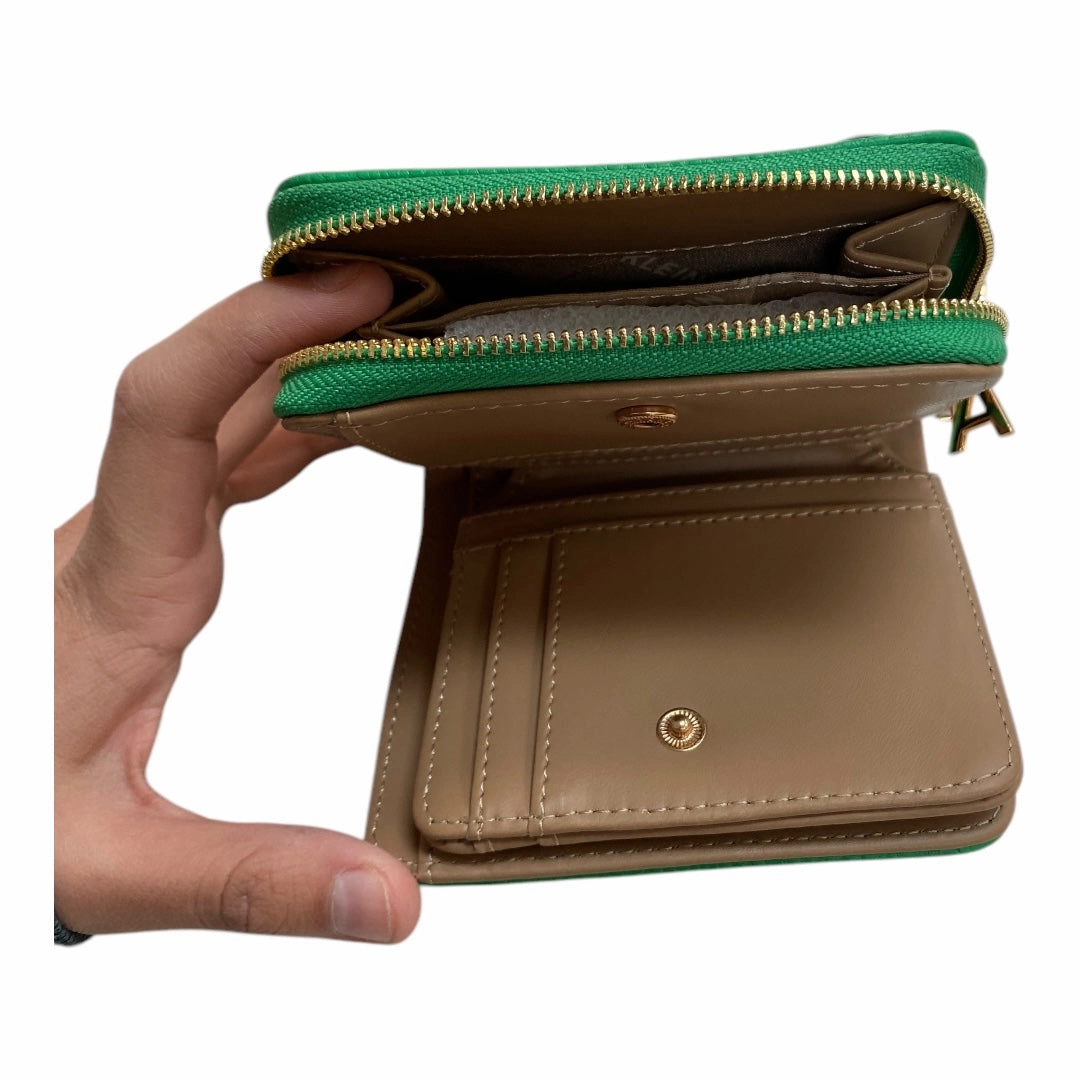 Wallet By Anne Klein In Green, Size:Medium