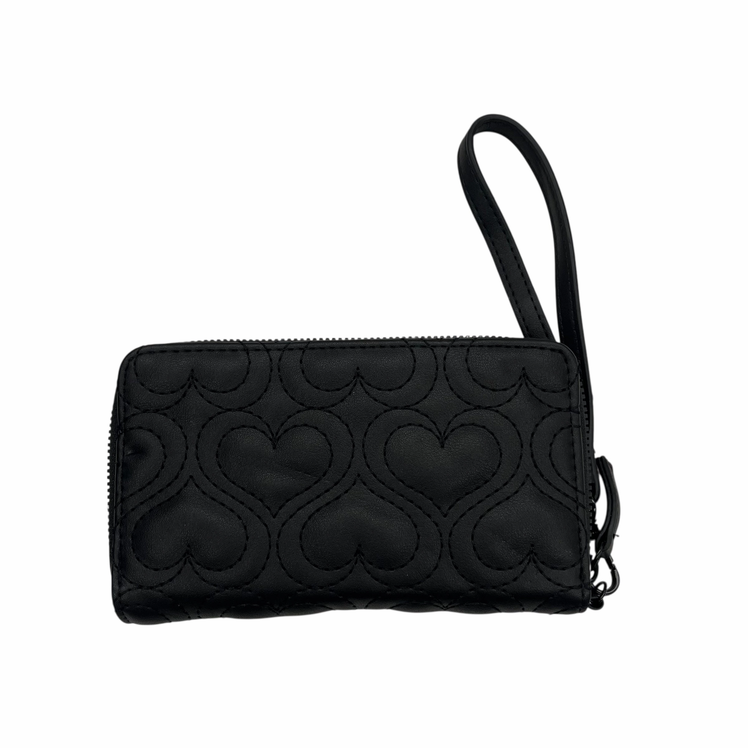 Wallet By Betsey Johnson In Black, Size:Medium