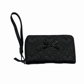 Wallet By Betsey Johnson In Black, Size:Medium
