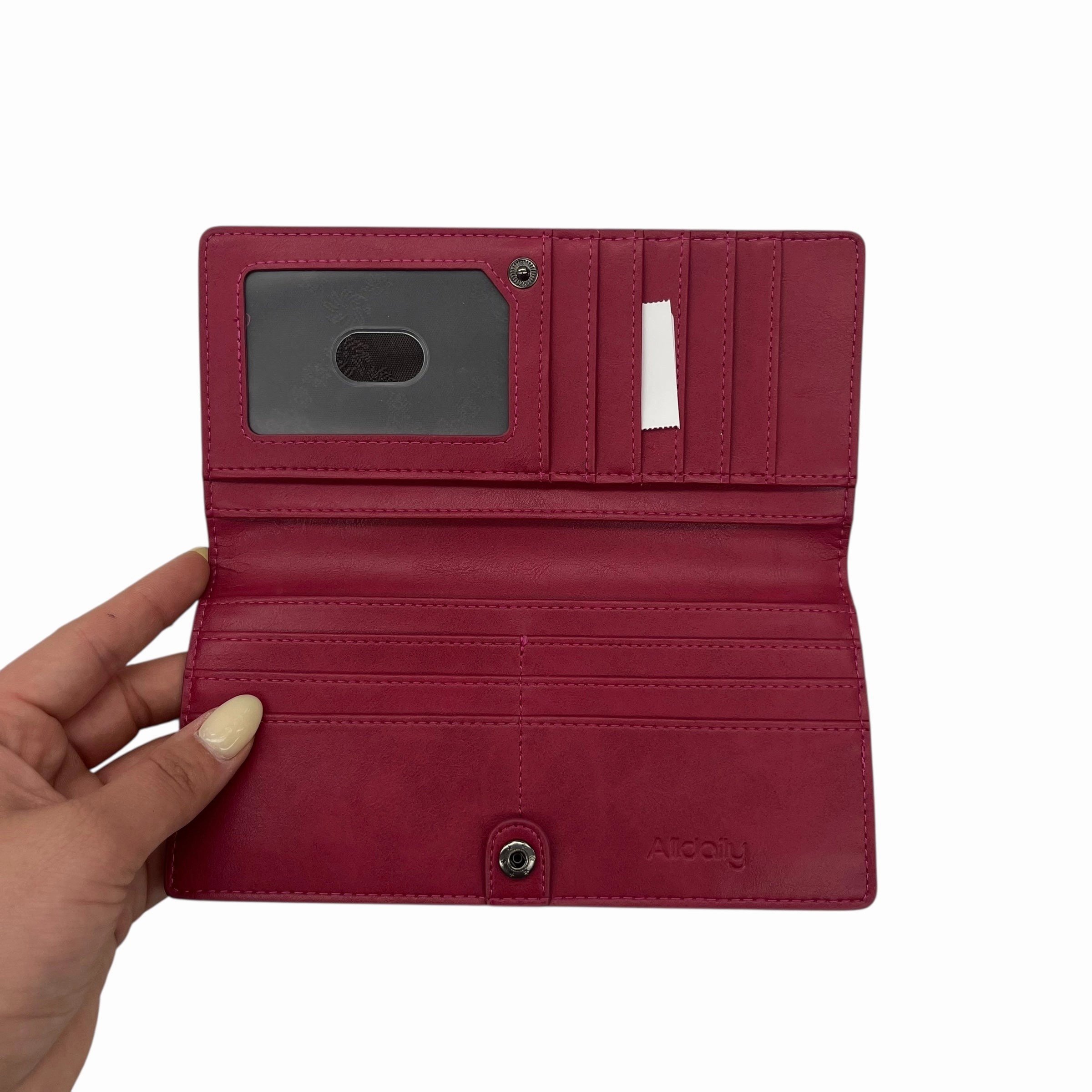 Wallet By Clothes Mentor In Red, Size:Medium