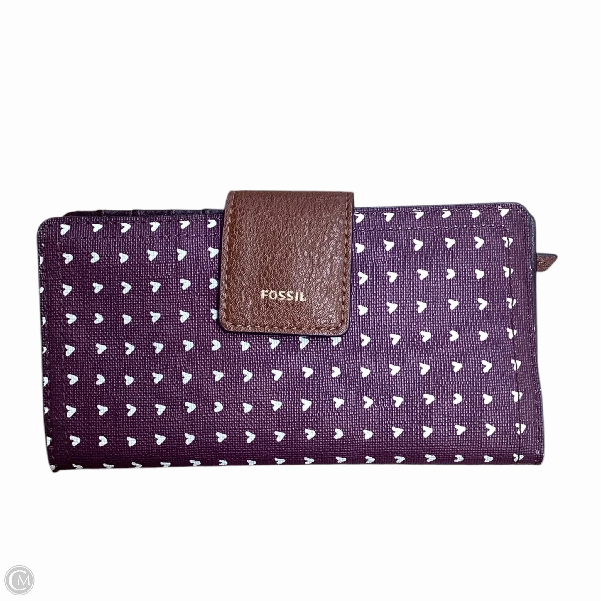 Wallet By Fossil, Size: Large