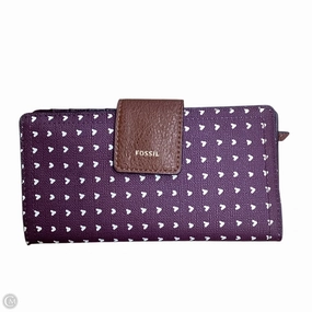 Wallet By Fossil, Size: Large
