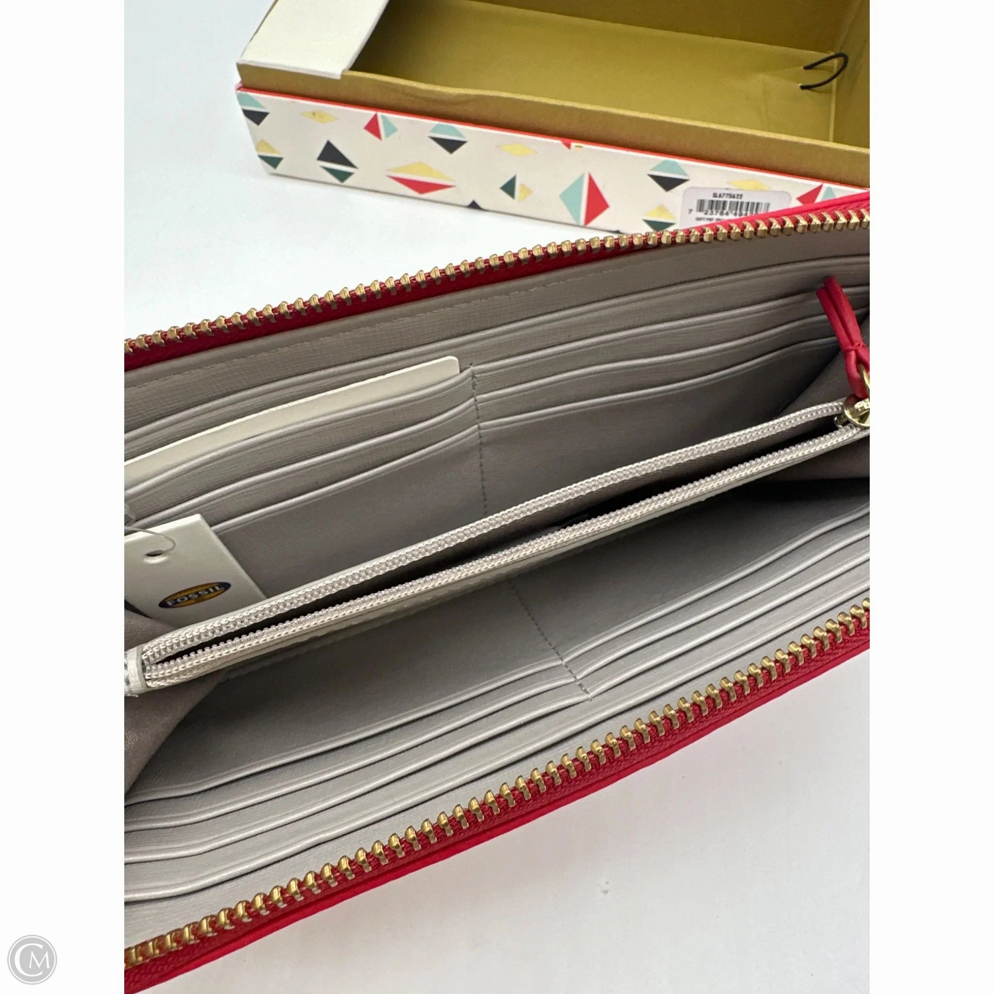 Wallet By Fossil, Size: Large