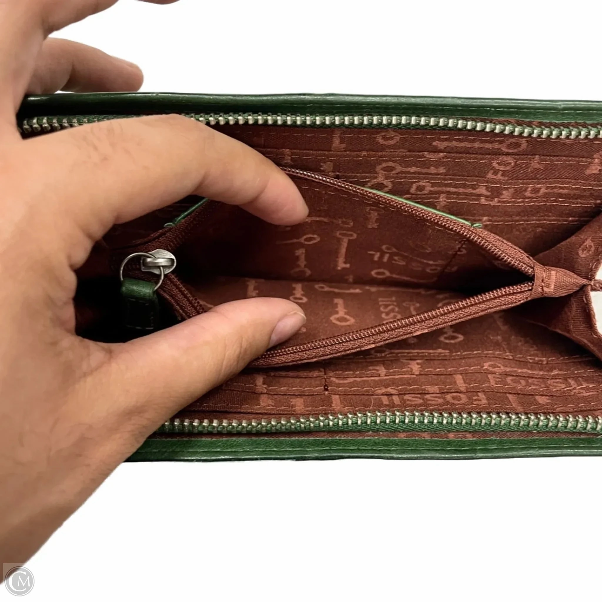 Wallet By Fossil, Size: Medium