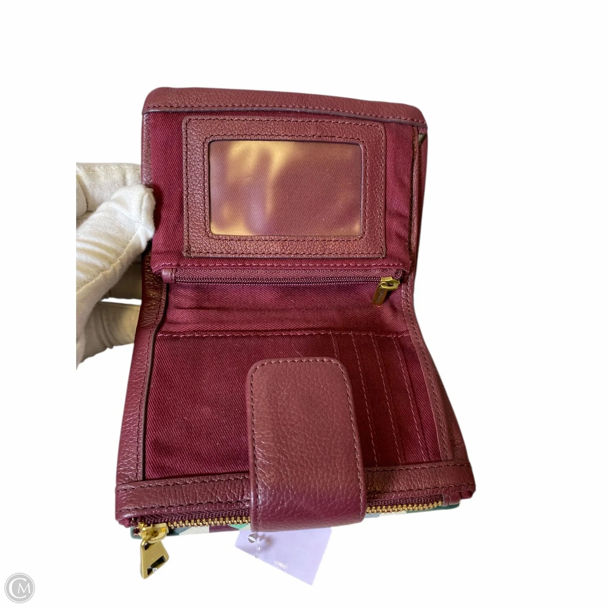 Wallet By Fossil, Size: Medium