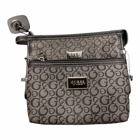 Wallet By Guess In Black & Grey, Size:Medium