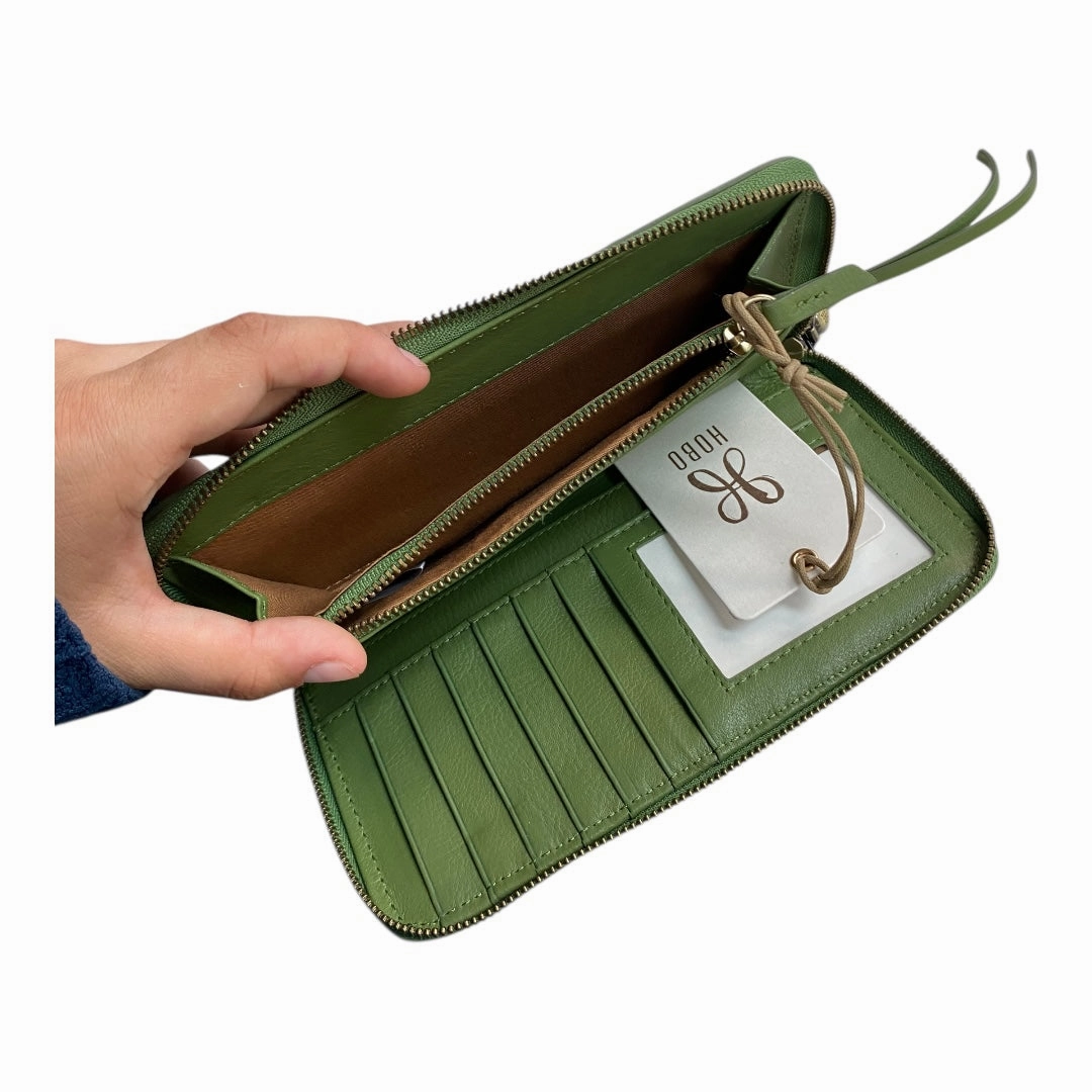 Wallet By Hobo Intl In Green, Size:Large