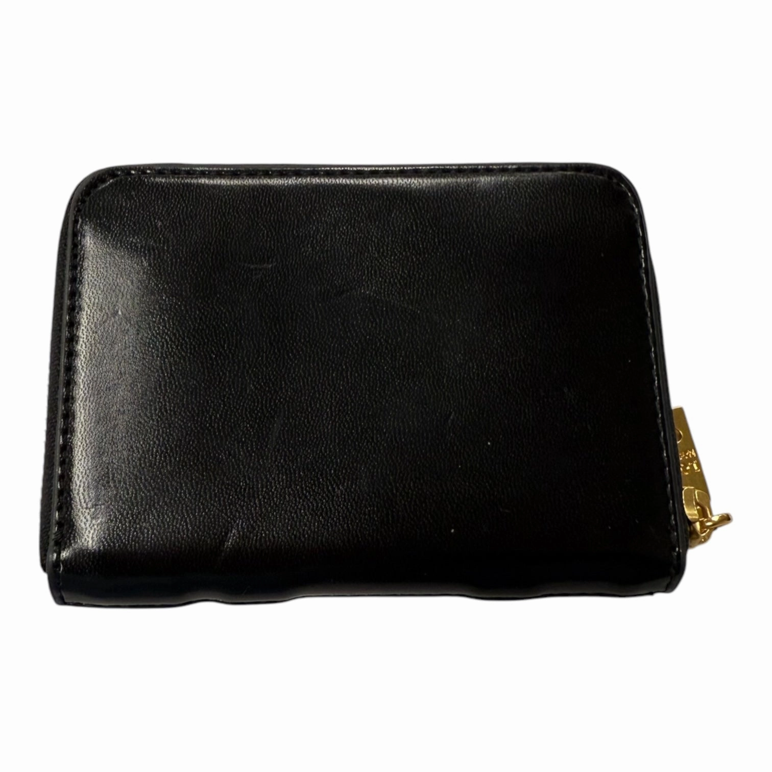 Wallet By Love Moschino In Black, Size:Small
