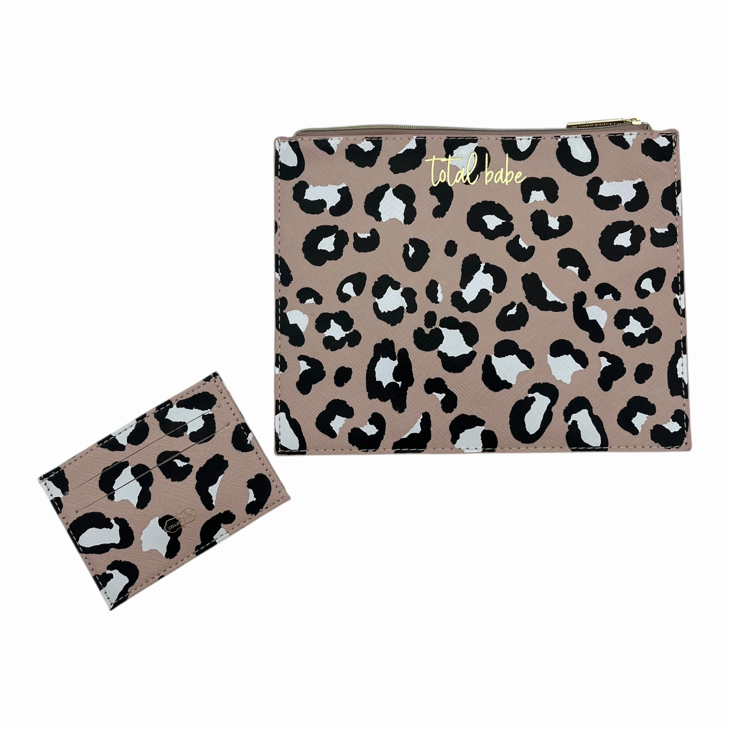 Wallet By Mudpie In Leopard Print, Size:Medium