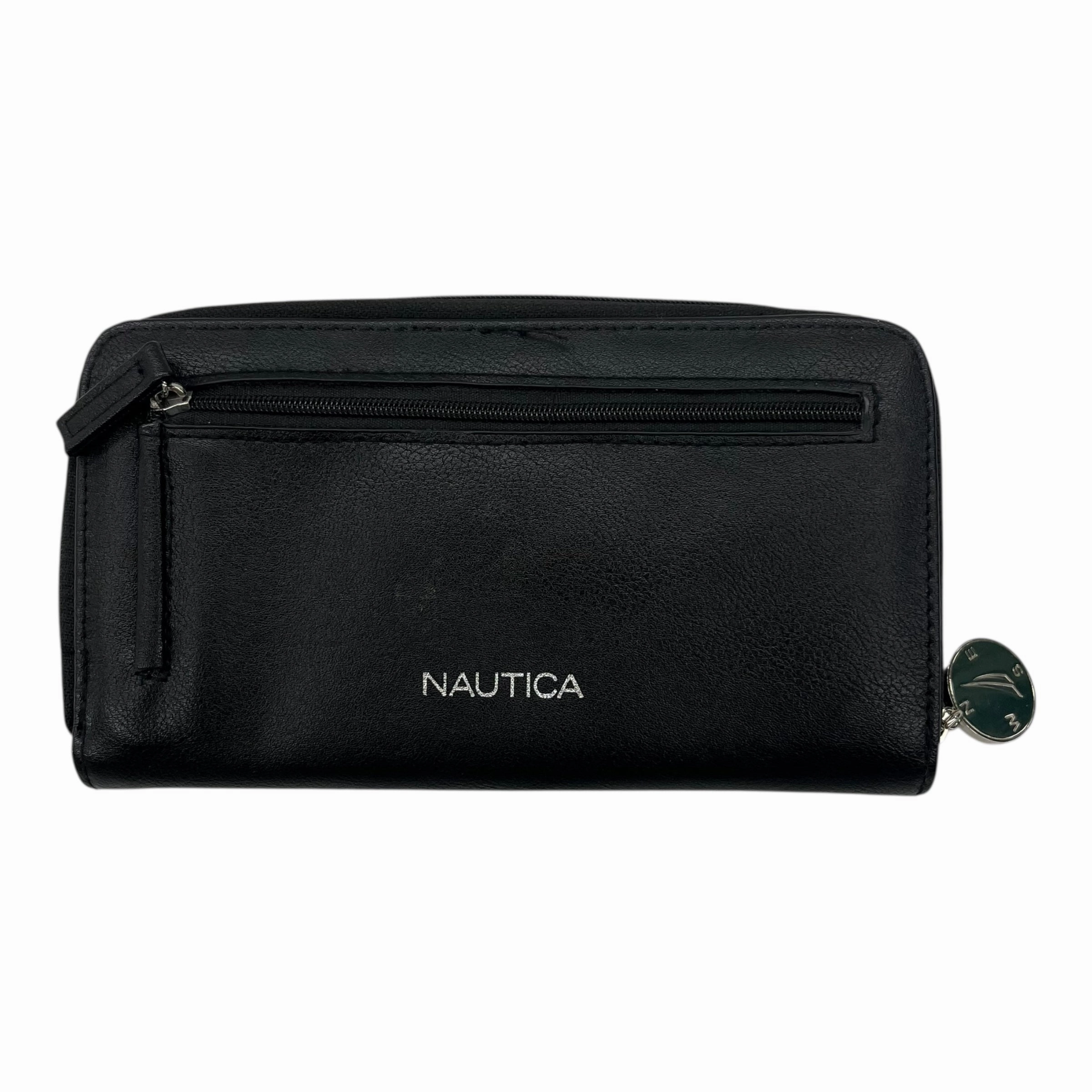 Wallet By Nautica In Black, Size:Medium