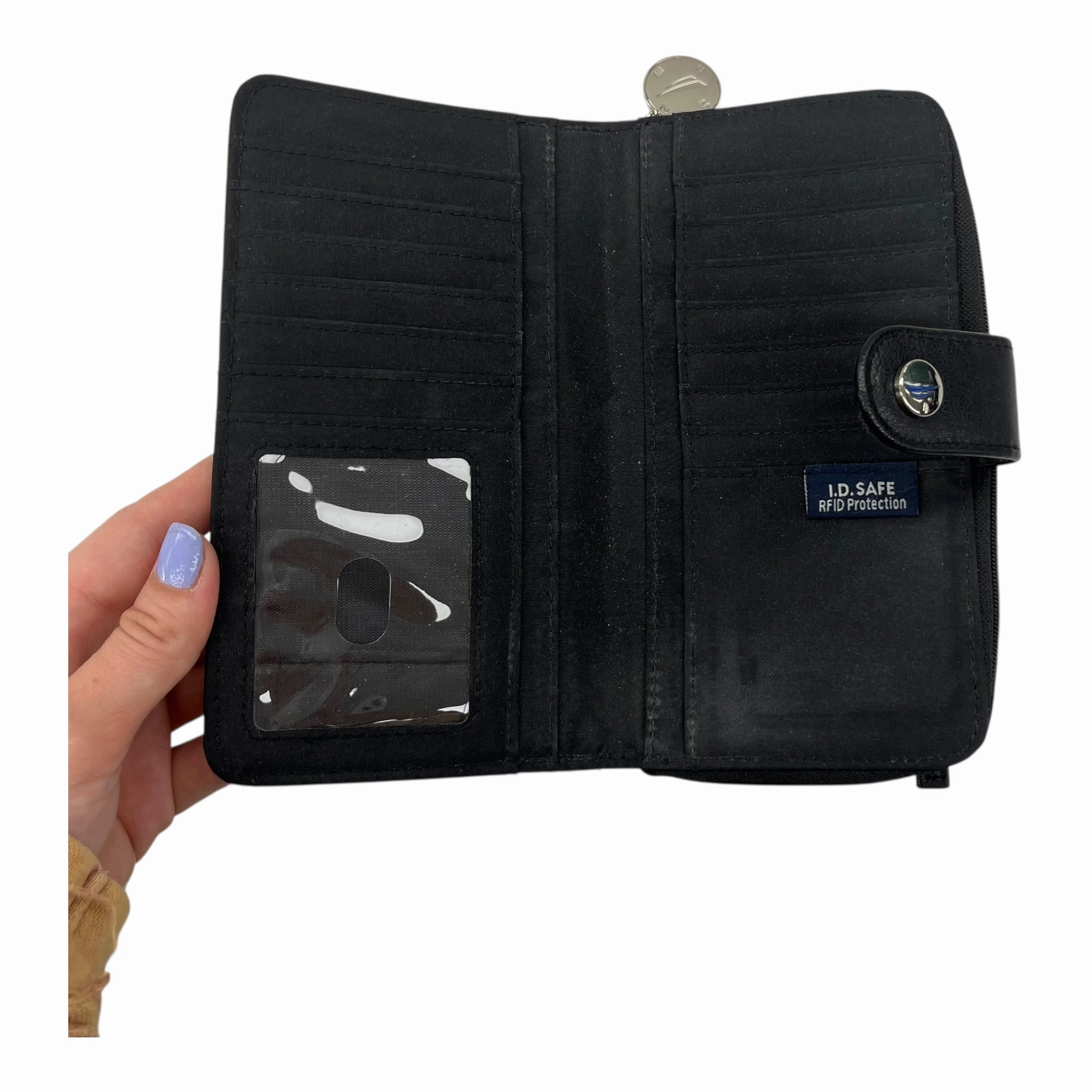 Wallet By Nautica In Black, Size:Medium