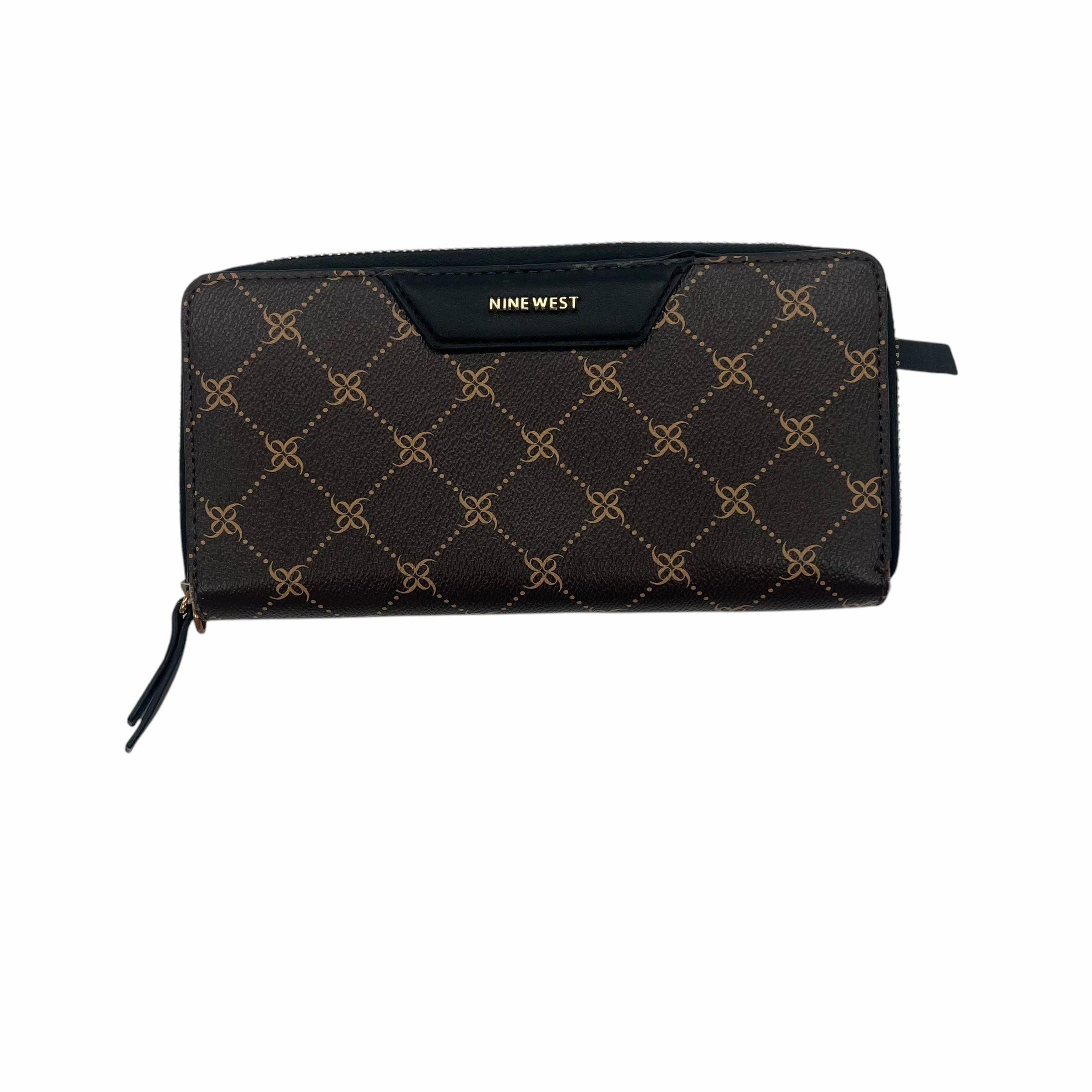 Wallet By Nine West In Brown, Size:Medium