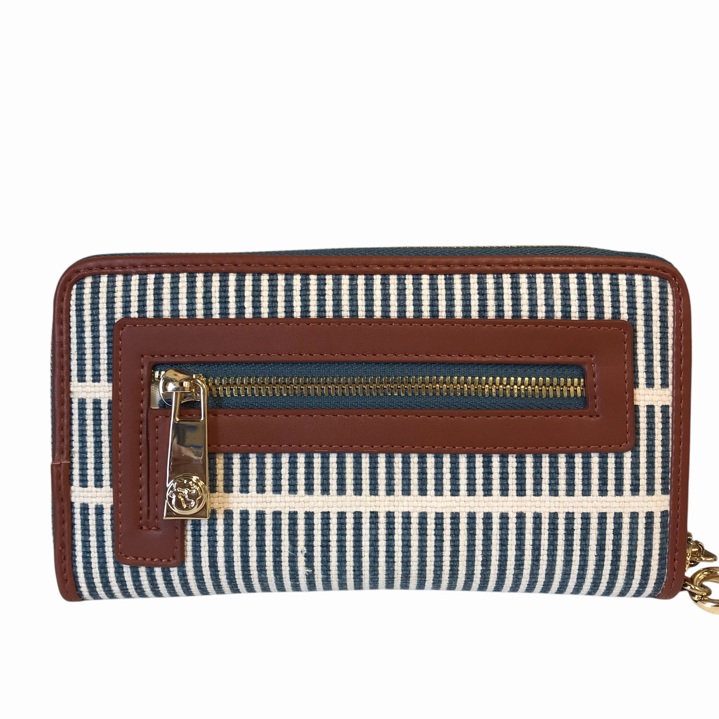 Wallet By Spartina In Striped Pattern, Size:Medium