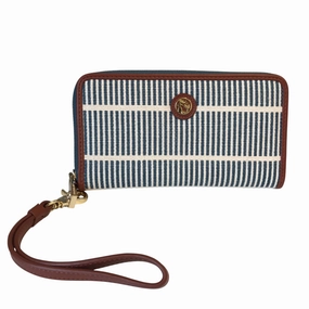 Wallet By Spartina In Striped Pattern, Size:Medium