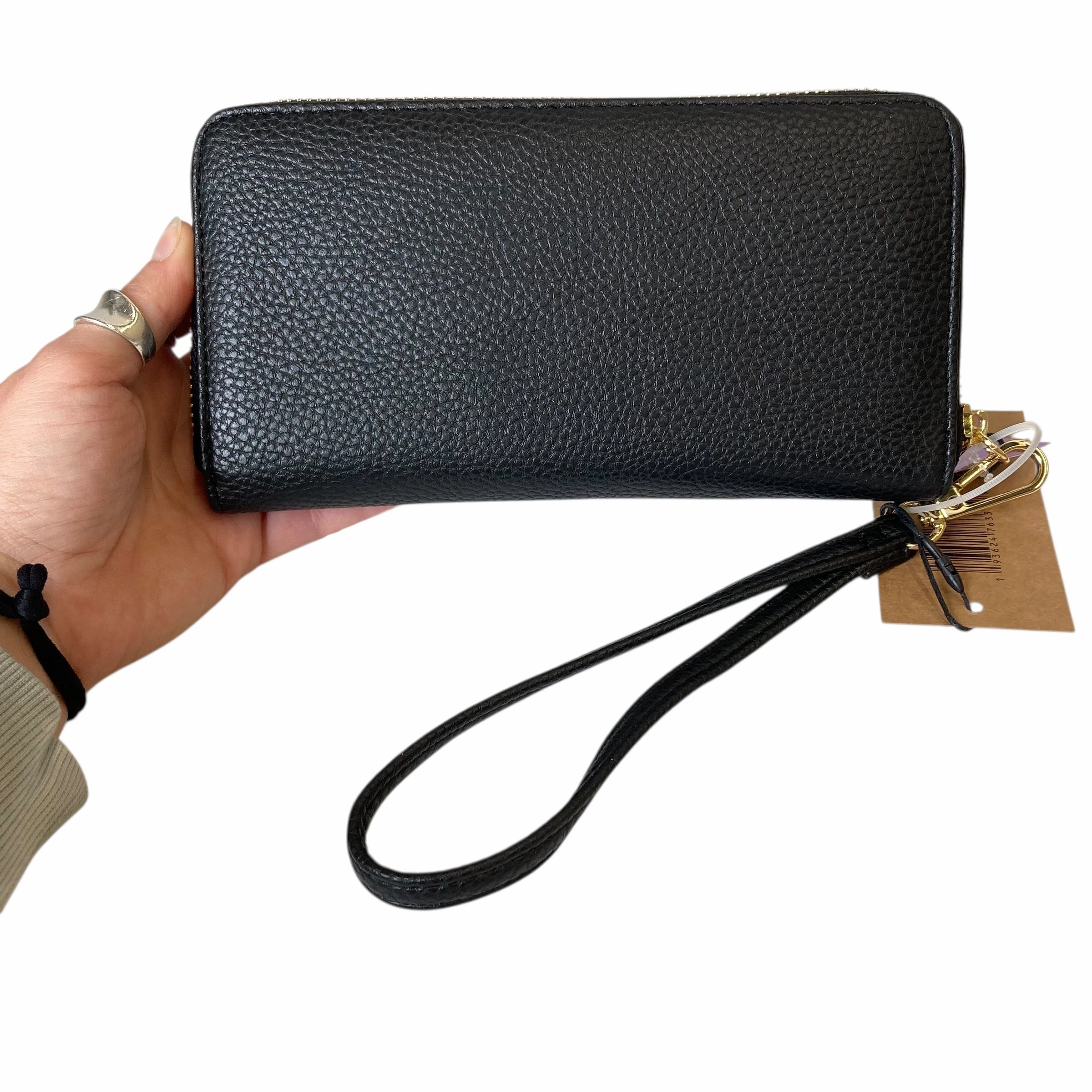 Wallet By Steve Madden In Black, Size:Large