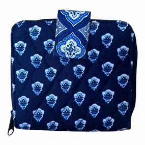 Wallet By Vera Bradley In Blue, Size:Medium
