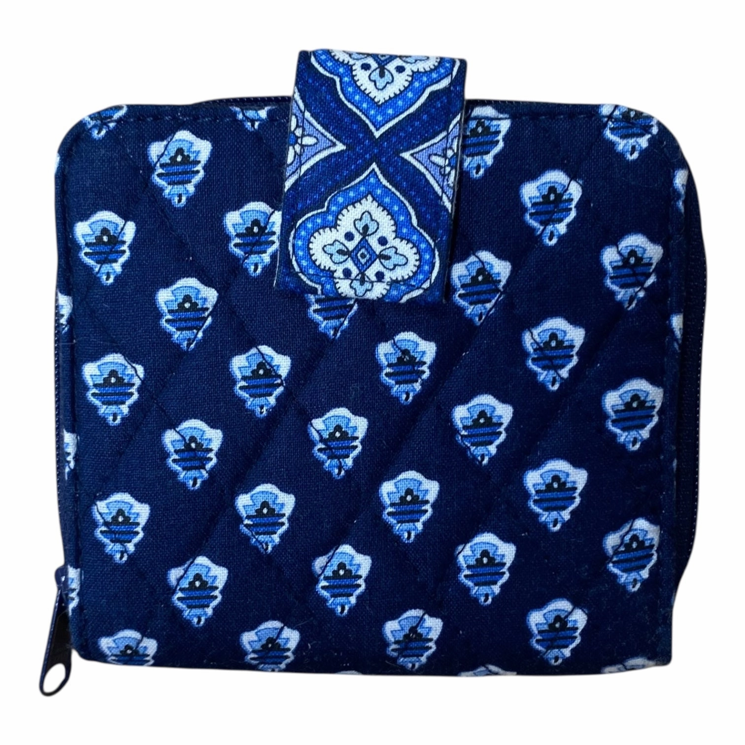Wallet By Vera Bradley In Blue, Size:Medium