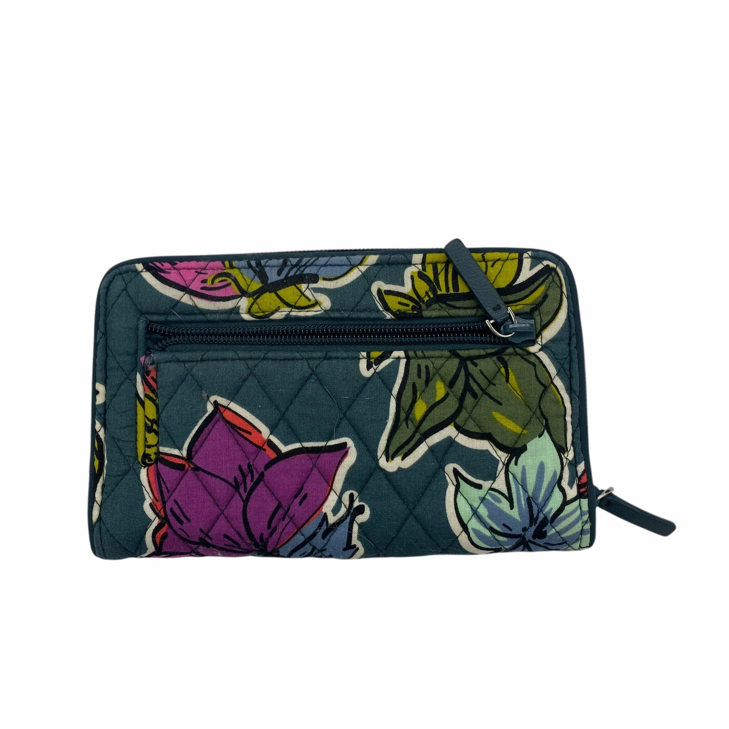 Wallet By Vera Bradley In Green, Size:Large